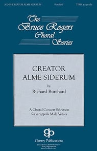 Creator Alme Siderum TTBB choral sheet music cover Thumbnail